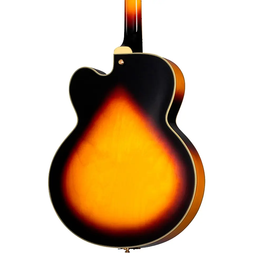 Guitarra eléctrica Epiphone brodway hollow sunburst 4