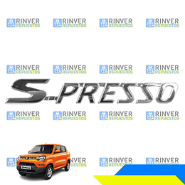 Emblema Trasero Suzuki S-Presso Original