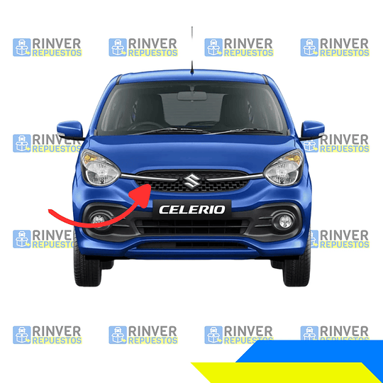 Bisel Cromado Derecho de Máscara Suzuki Celerio 2022-2024