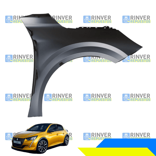 Tapabarro Derecho Peugeot 208 2021-2024