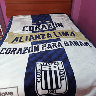 FRAZADA TERCIO PELO TRUELOVE ALIANZA LIMA AL1901D