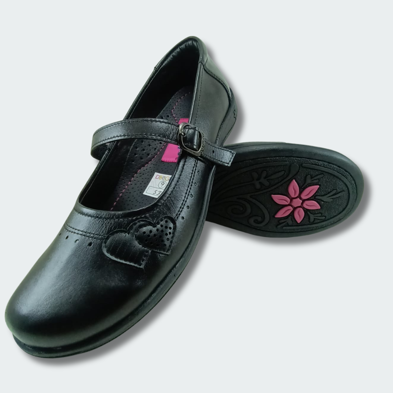 Zapato Escolar de Cuero para Mujer DBRIGHT 530N