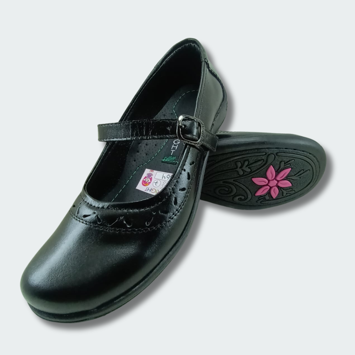 Zapato Escolar de Cuero para Mujer DBRIGHT 364N