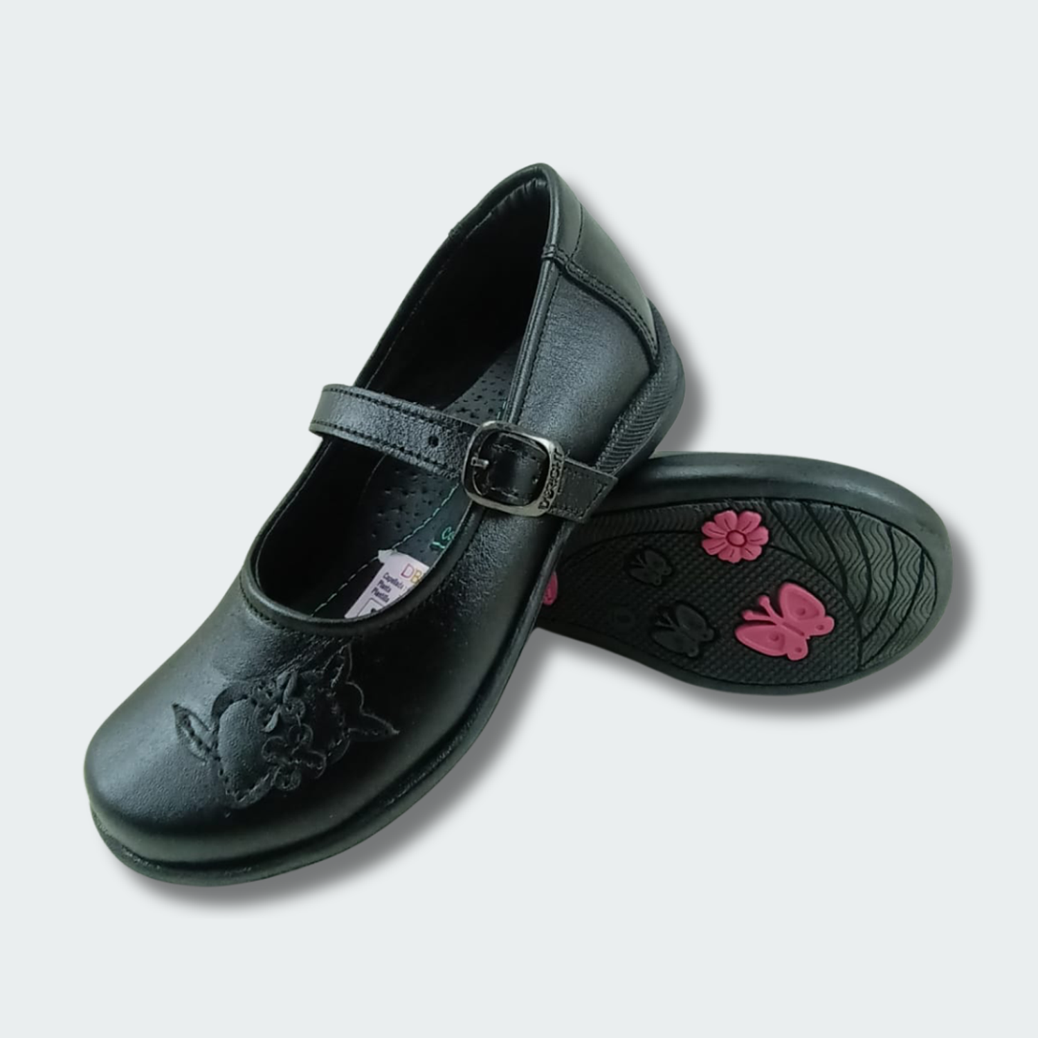 Zapato Escolar de Cuero para Mujer DBRIGHT 500N