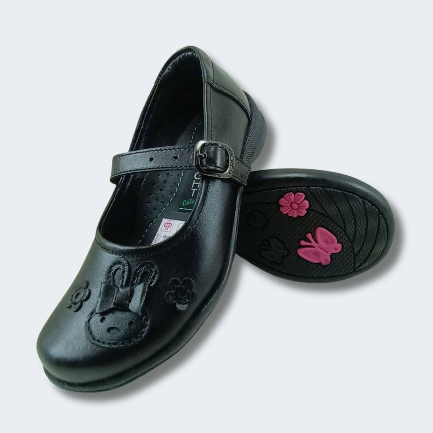 Zapato Escolar de Cuero para Mujer DBRIGHT 501N