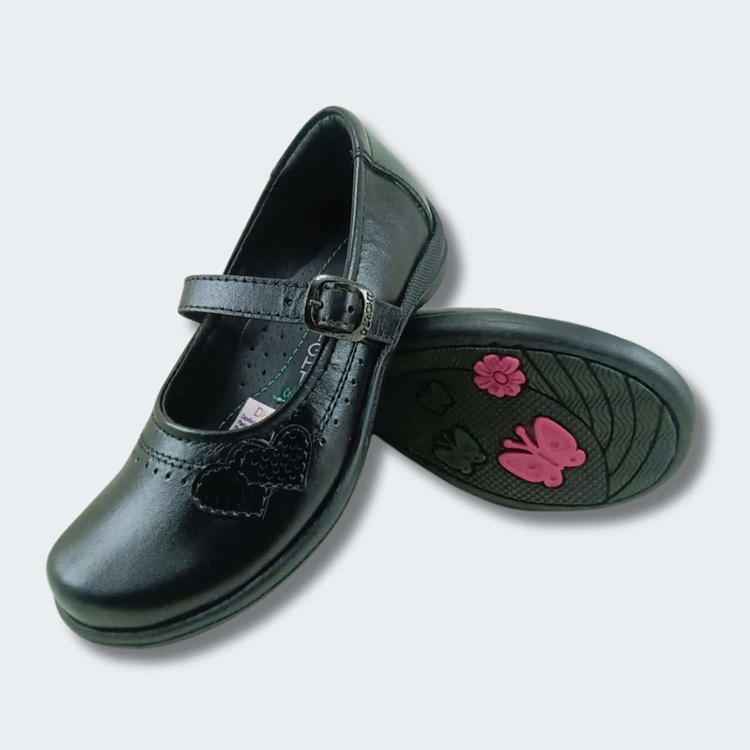 Zapato Escolar de Cuero para Mujer DBRIGHT 330N
