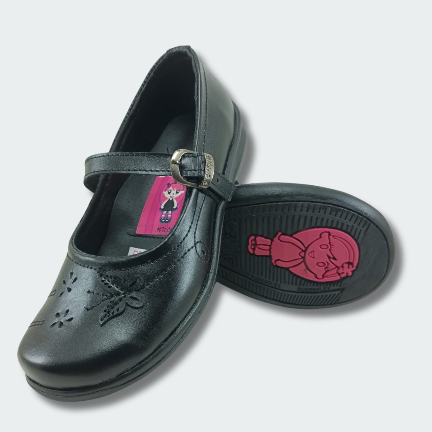 Zapato Escolar de Cuero para Mujer DBRIGHT 112NF