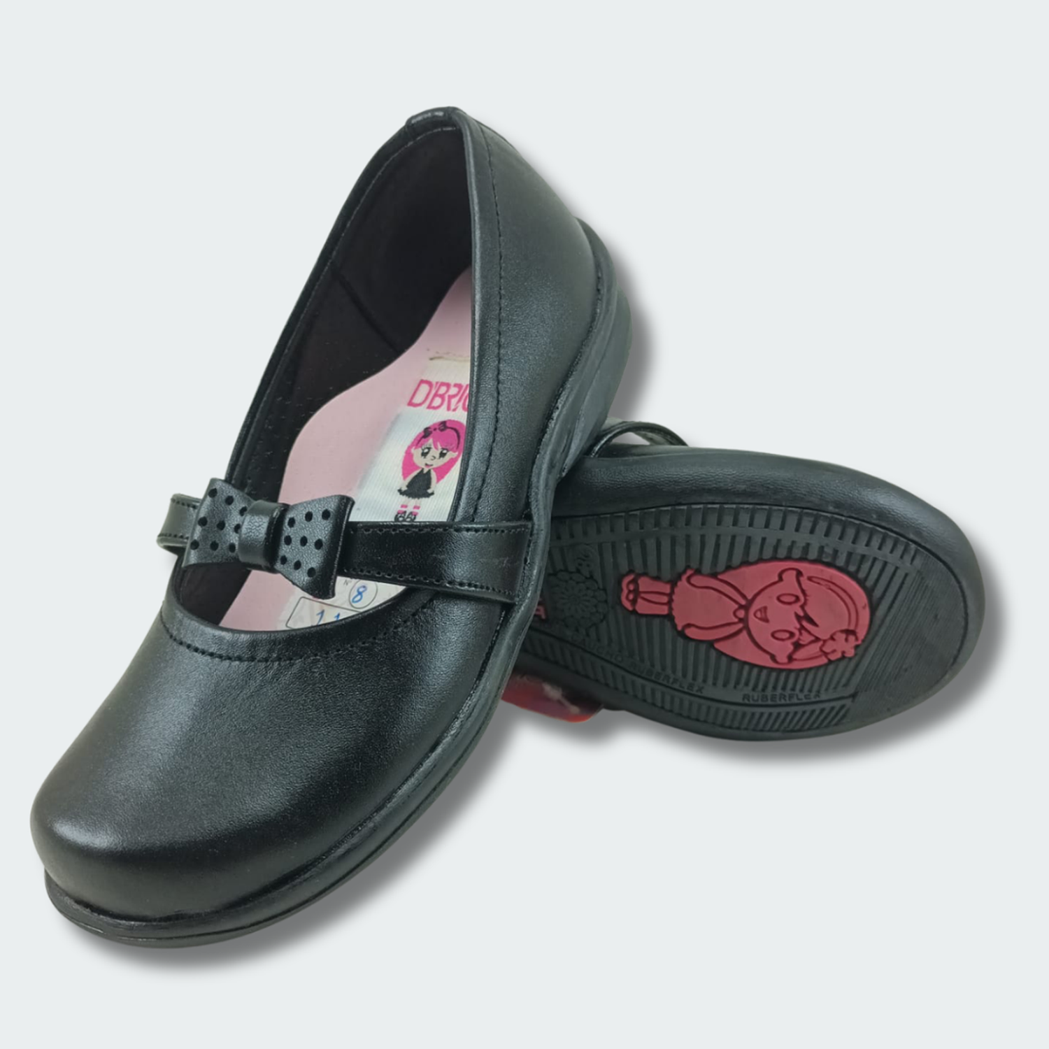 Zapato Escolar de Cuero para Mujer DBRIGHT 114M