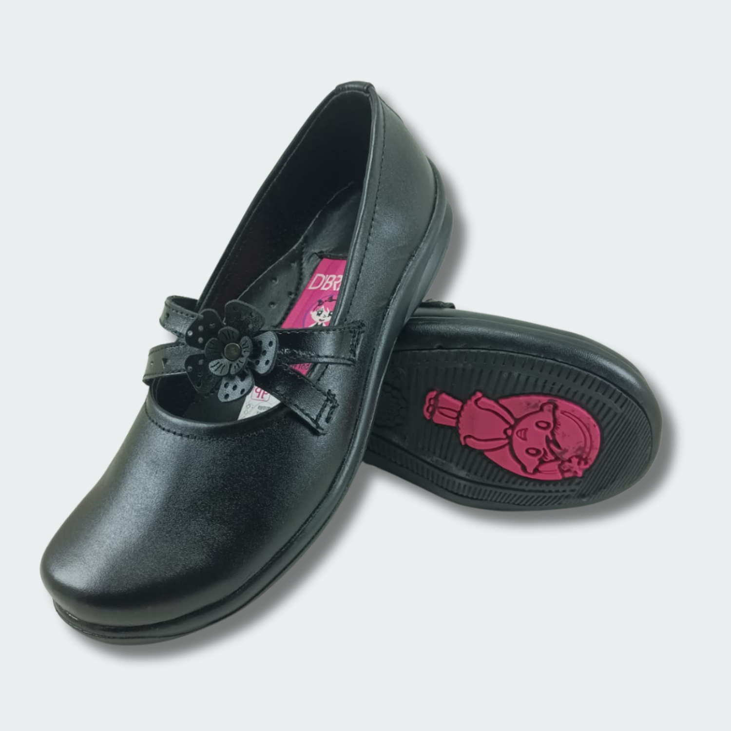 Zapato Escolar de Cuero para Mujer DBRIGHT 116NF-2TF