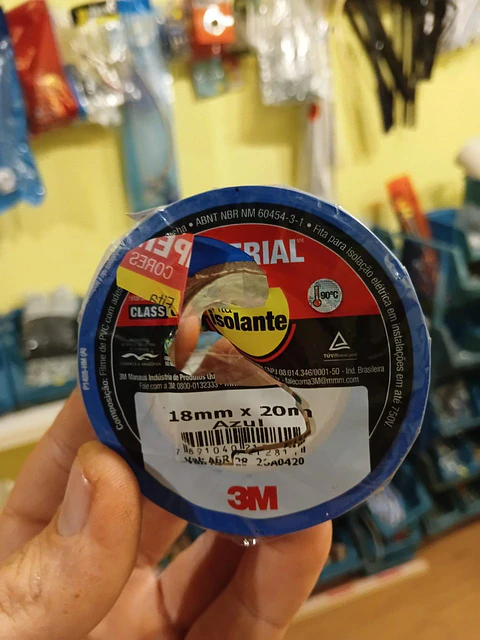 Fita Isoliante 3M Imperial 20m cores