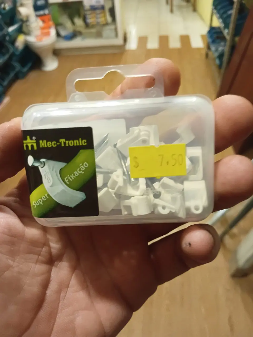 Fixador para cabo paralelo 4mm 1