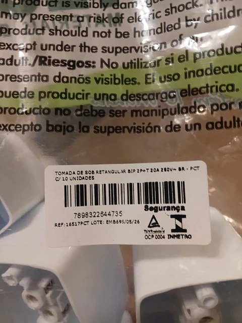Tomada de sobrepor 20a Ilumi