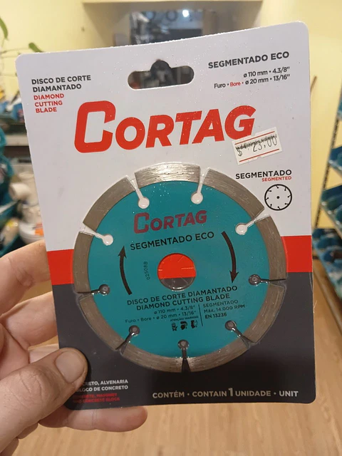 Disco de Corte diamantino segmentado