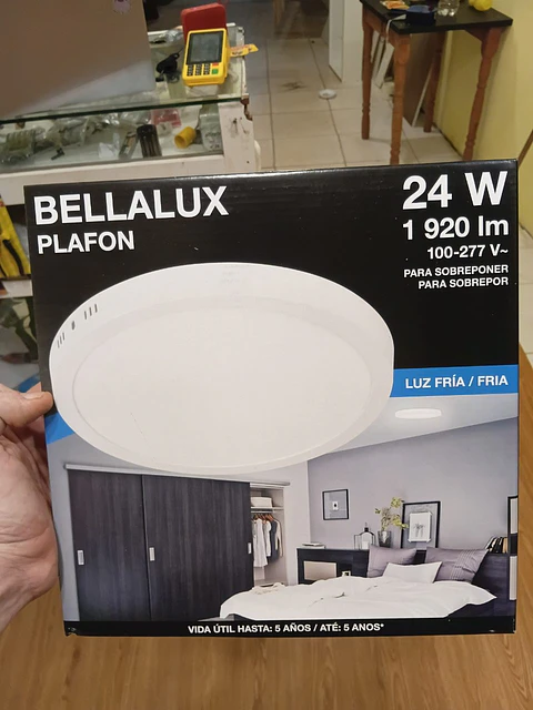 Plafon de Sobrepor 24w Bellalux
