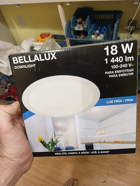 Plafon de sobrepor 18w bellalux