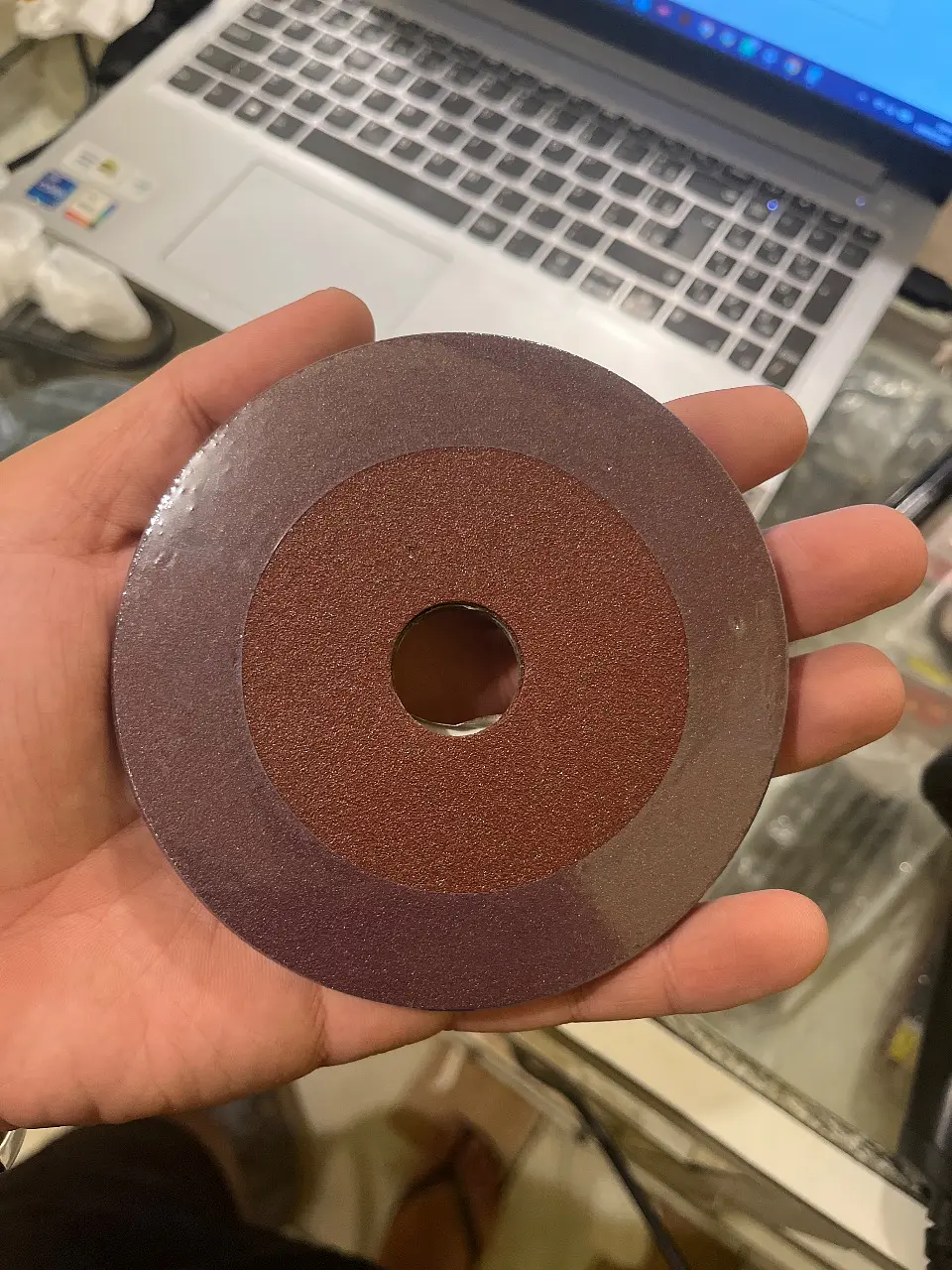 Disco lixa 115x22 g120 Fertak 2