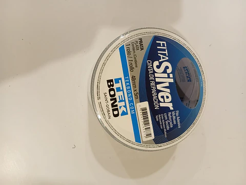 Fita Silver prata 48mmx5m Tekbond