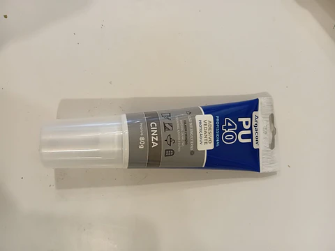 Selante PU 40 cinza 80g Argacon