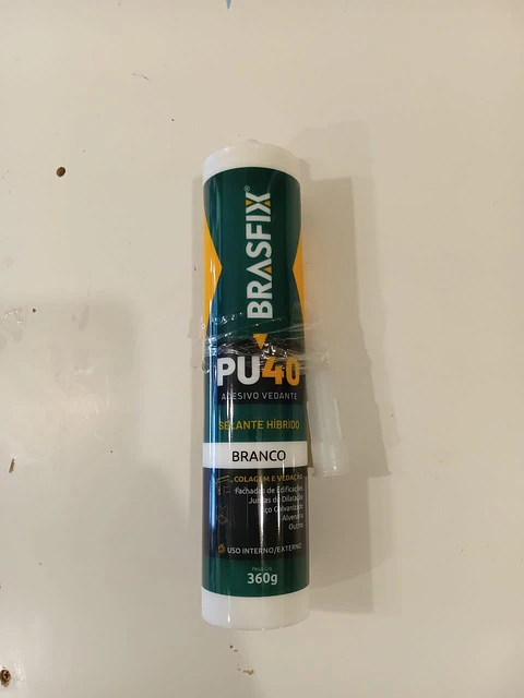 Selante PU40 branco 360g Brasfix