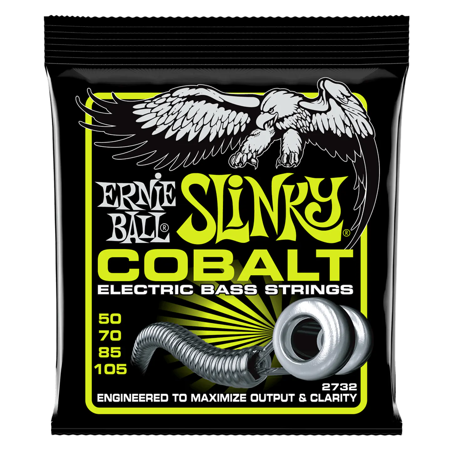 Ernie Ball Cuerdas de Bajo Regular Slinky Cobalt 50-105 (2732) 1