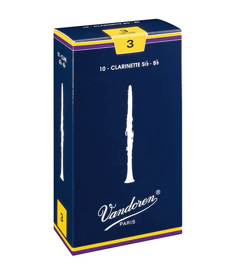 Vandoren Traditional Caña Clarinete Sib - Dureza 2.0