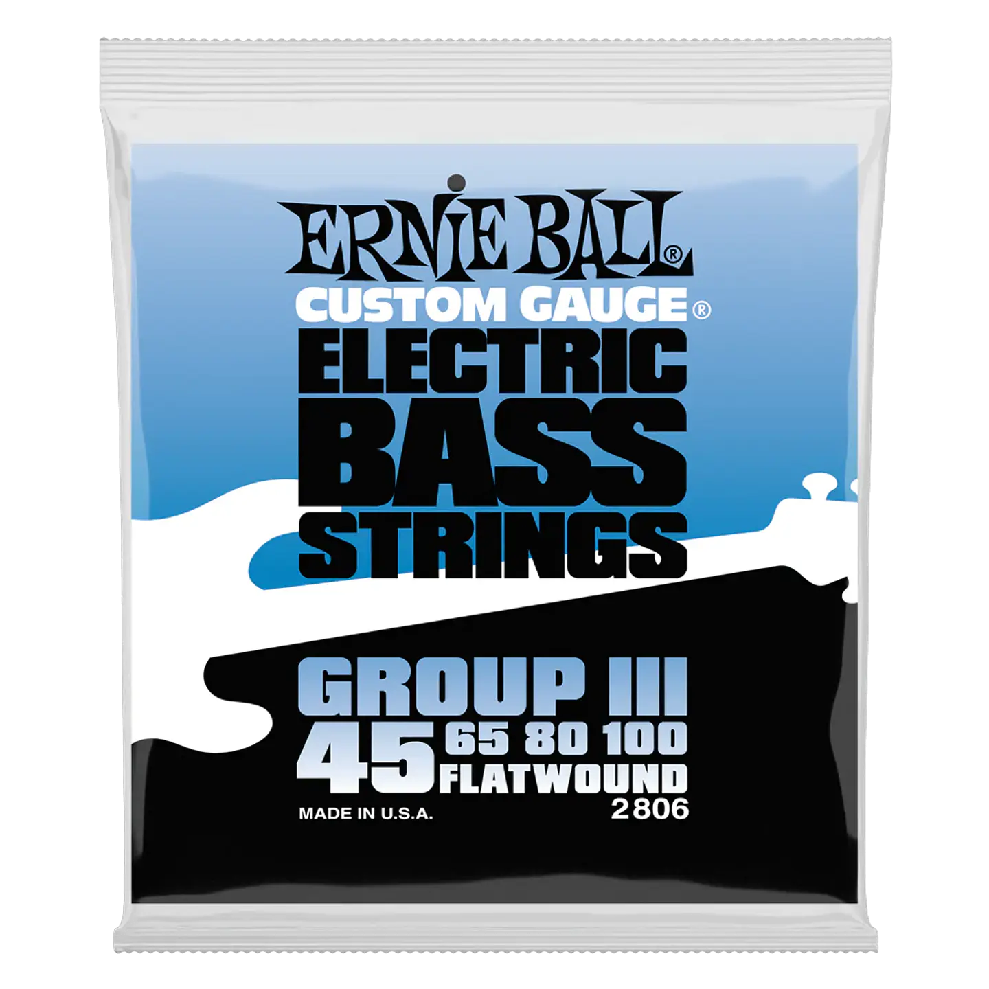 Cuerdas de bajo Ernie Ball Flatwound Group II 45 - 100 (P02806) 1