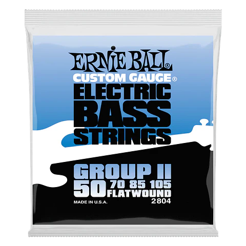 Cuerdas de bajo Ernie Ball Flatwound Group II 50 - 105 (P02804)