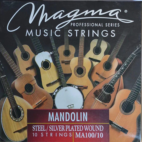 Cuerdas para Mandolina de 10 cuerdas Magma MA100-10