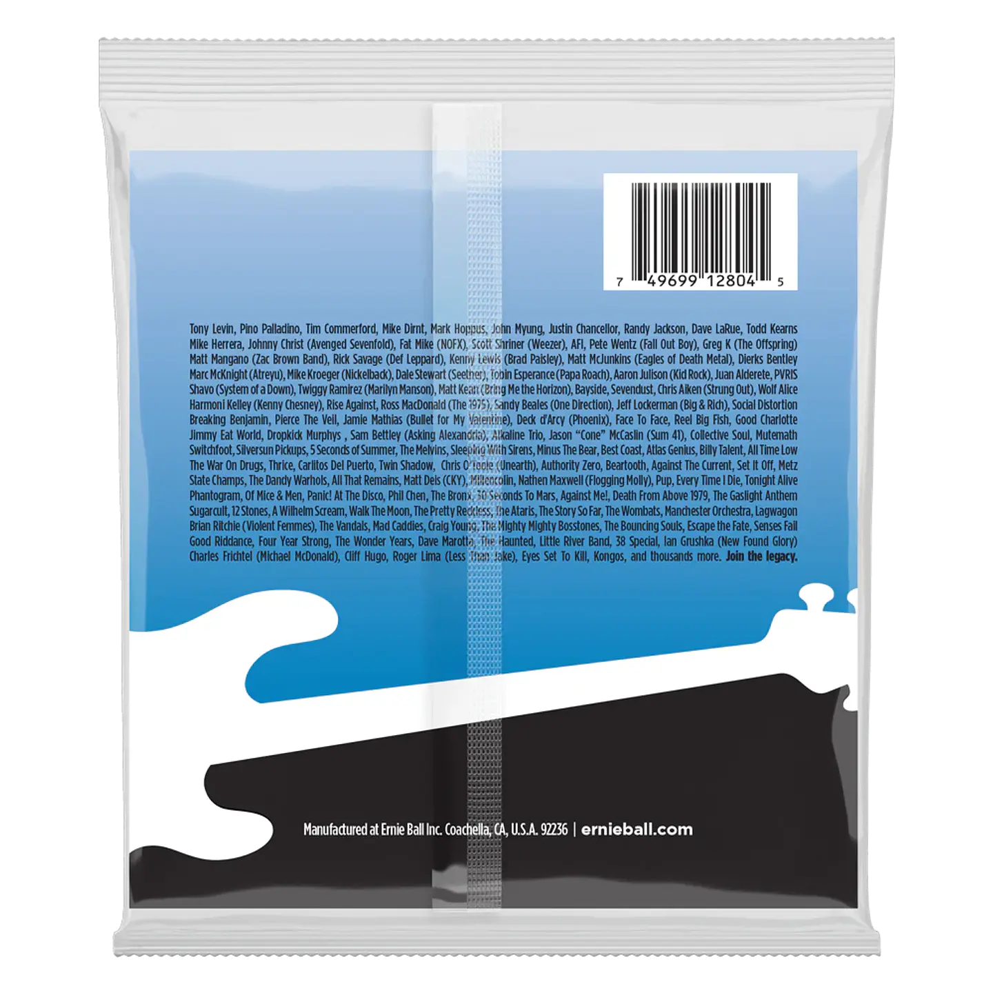 Cuerdas de bajo Ernie Ball Flatwound Group II 50 - 105 (P02804) 2