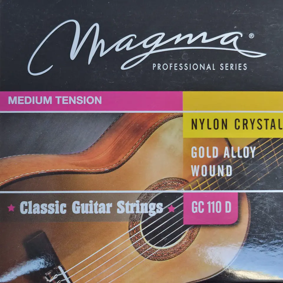 Cuerdas guitarra acústica Magma GC110D 1