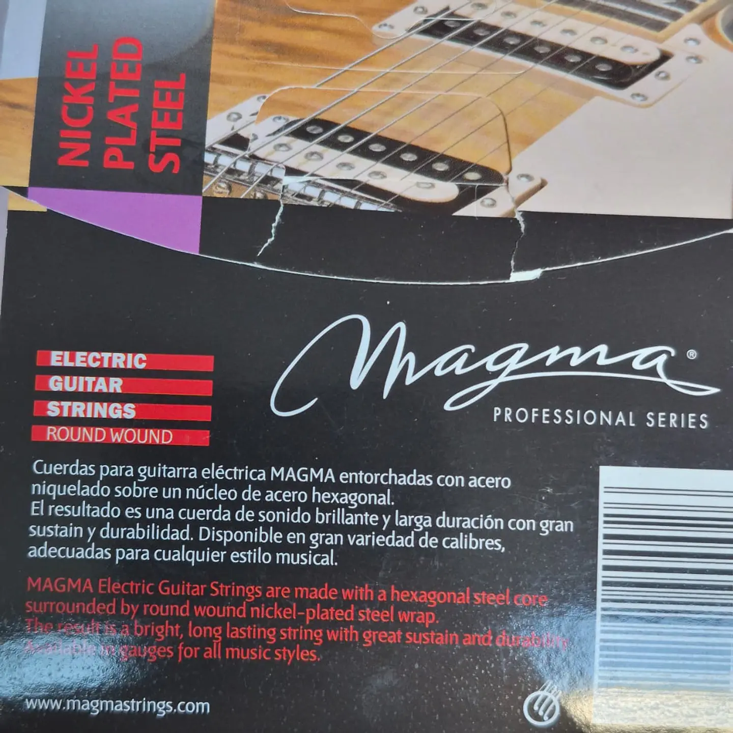 Cuerdas guitarra eléctrica Magma GE110N (09-42 Super Light) 2