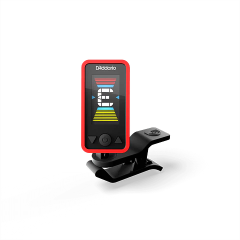 D'Addario Eclipse Tuner Rojo