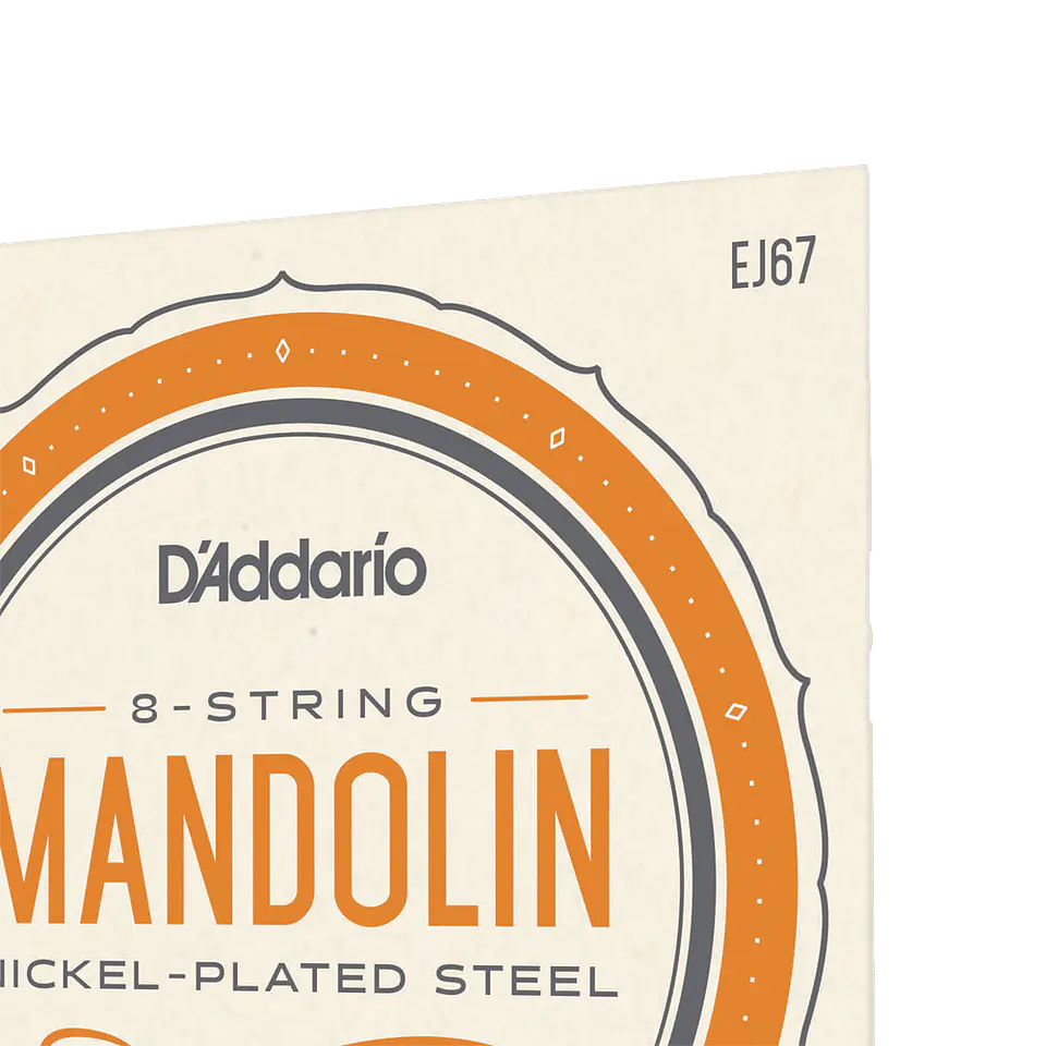Cuerdas de Mandolina D'Addario EJ67 (11-39 Medium) 3