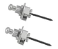 Warwick S-Style Security Locks - Cromo satinado - Miniatura 2