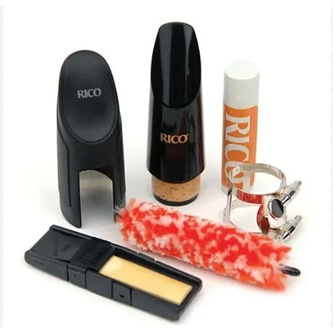 Kit Rico Saxo Alto (Boquilla + Abrazadera + Cubreboquilla)