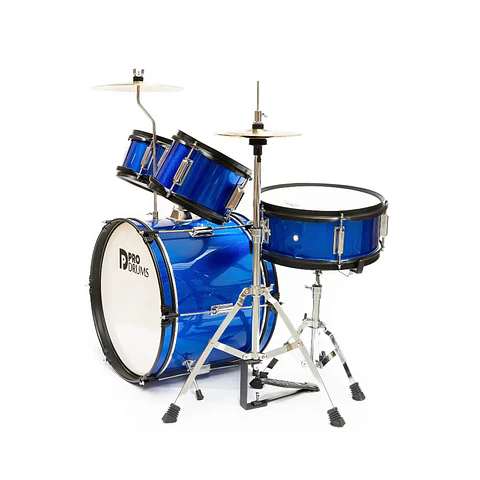 Batería Junior Pro Drums PRD03-BL Azul | Para Niños | Risonanza