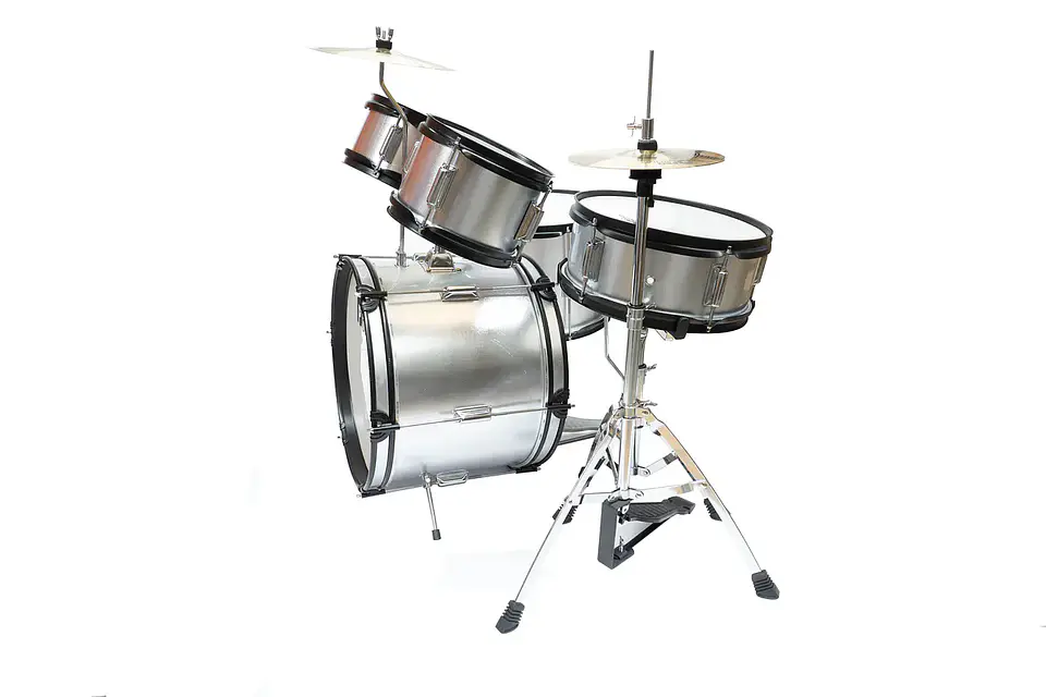 Batería Junior Pro Drums PRD03-SV Plateada | Para Niños | Risonanza 2
