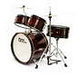 Batería Junior Pro Drums PRD03-WR Vinotinto | Para Niños | Risonanza - Miniatura 2