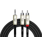 Cable Miniplug TRS 3.5mm a 2 RCA 3 metros Y-364PRL-3M - Miniatura 2