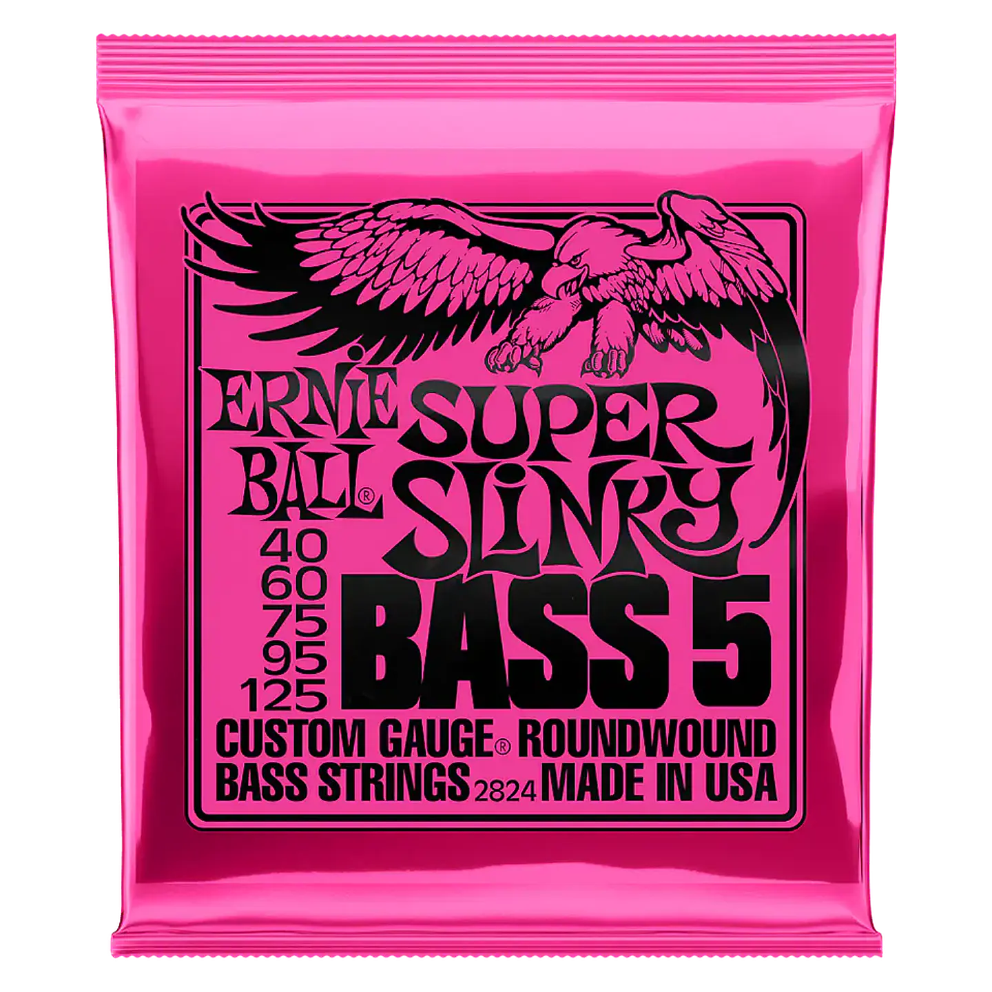 Cuerdas para bajo Ernie Ball SuperSlinky Bass 5 40 - 125 1