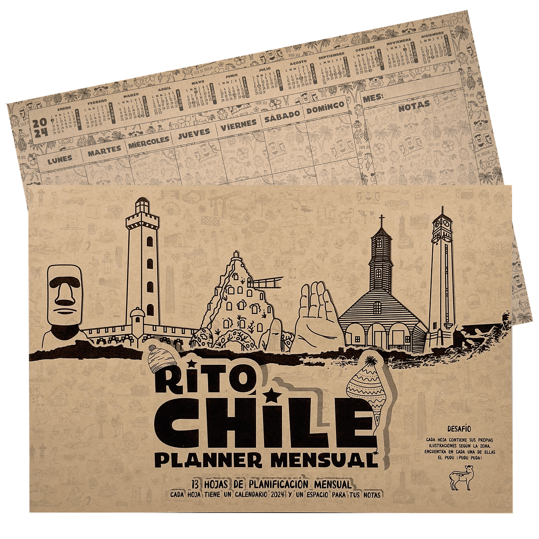 Planner Mensual de Chile