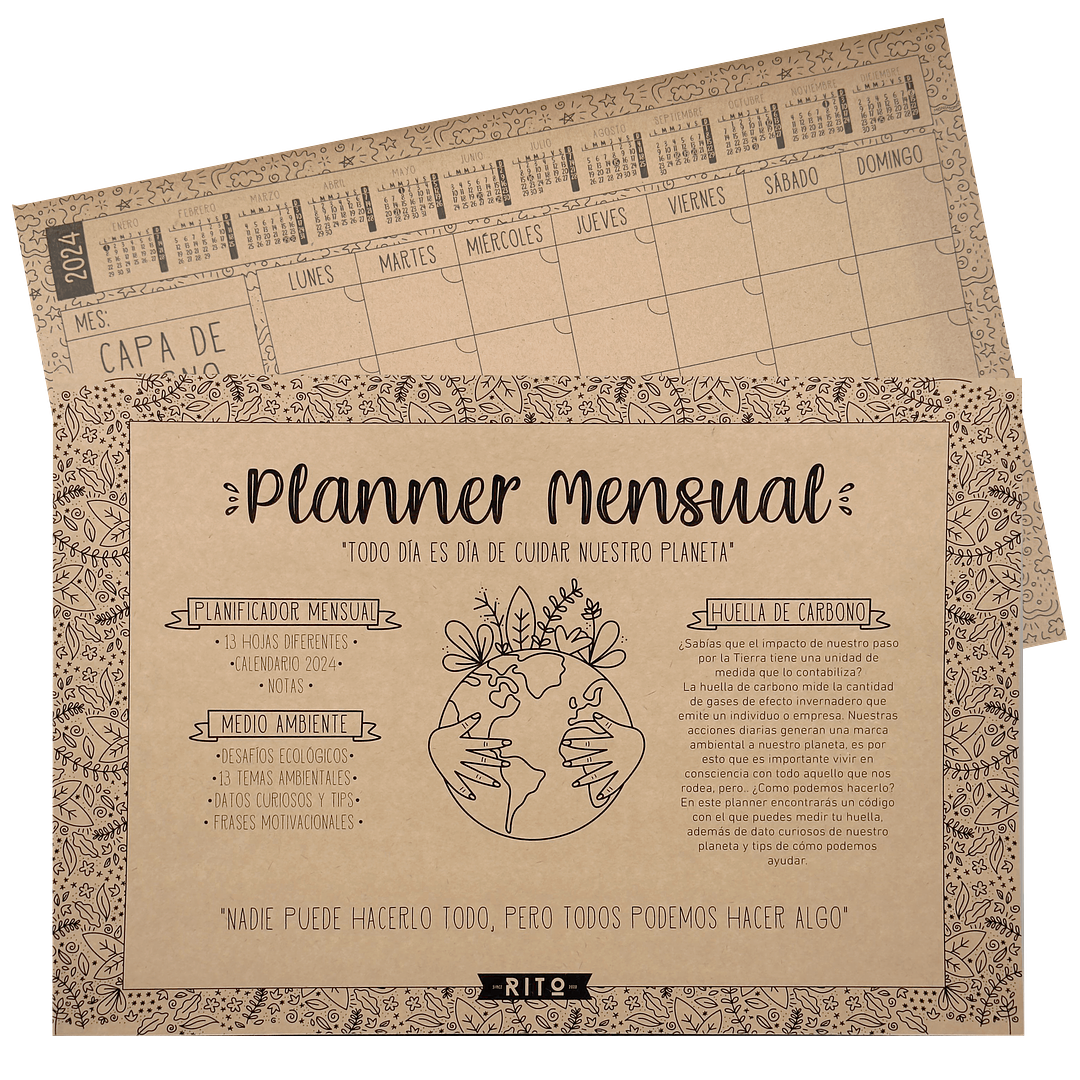 Planner Mensual del Medio Ambiente 1