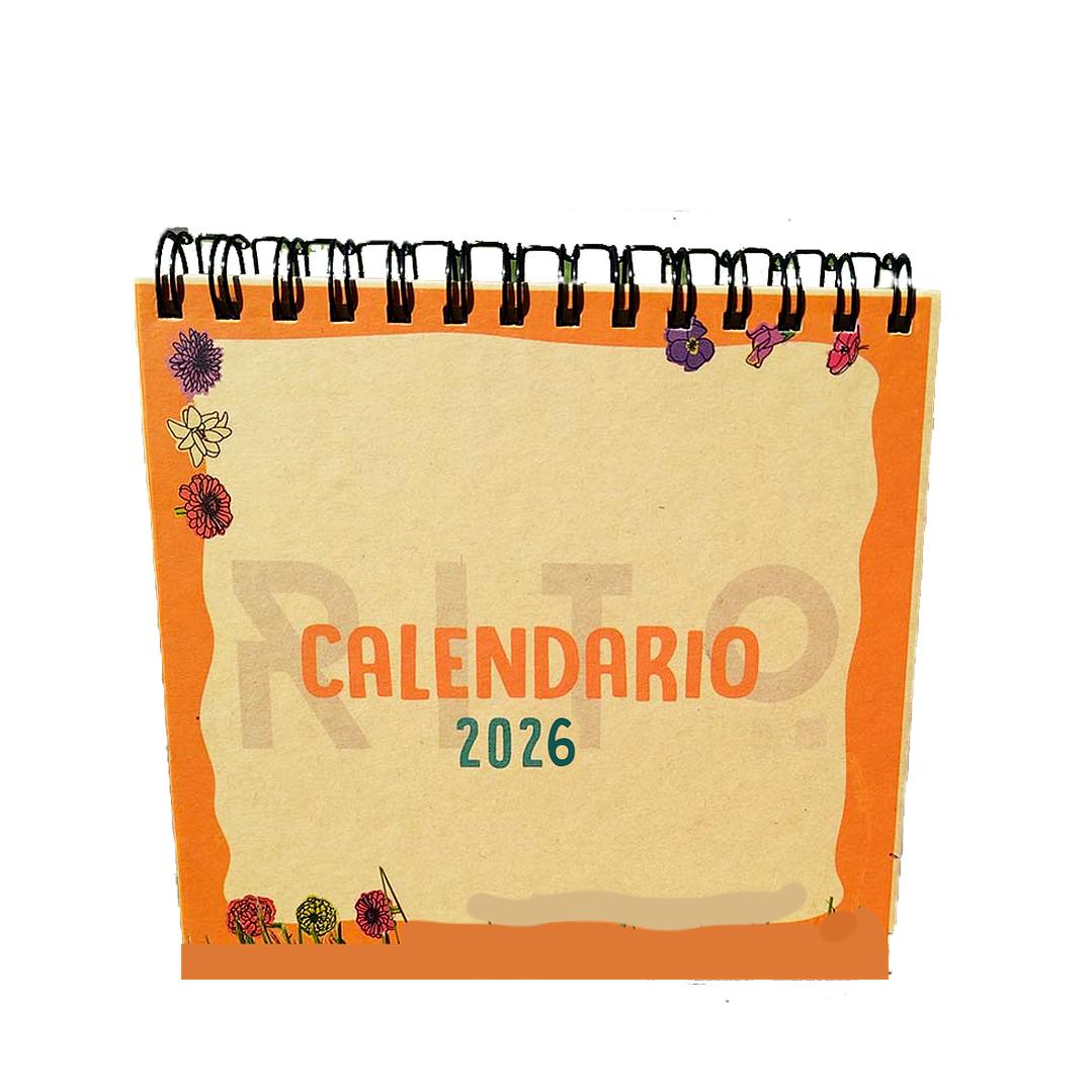 Calendario Base Dura y Papel Semilla 2026 4