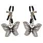 Pinças para os Mamilos Butterfly Nipple Clamps Fetish Fantasy Series - Thumbnail 4