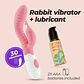 Vibrador com Estimulador de Clitóris Gummie e Lubrificante à Base de Água Incluído Crushious - Thumbnail 1