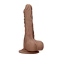 Dildo com Testículos Tan 7 /17 CM Realrock - Thumbnail 1
