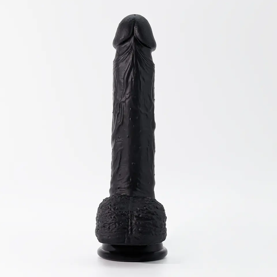Dildo de Silicone Líquido Inviktus 8 Crushious Preto 4
