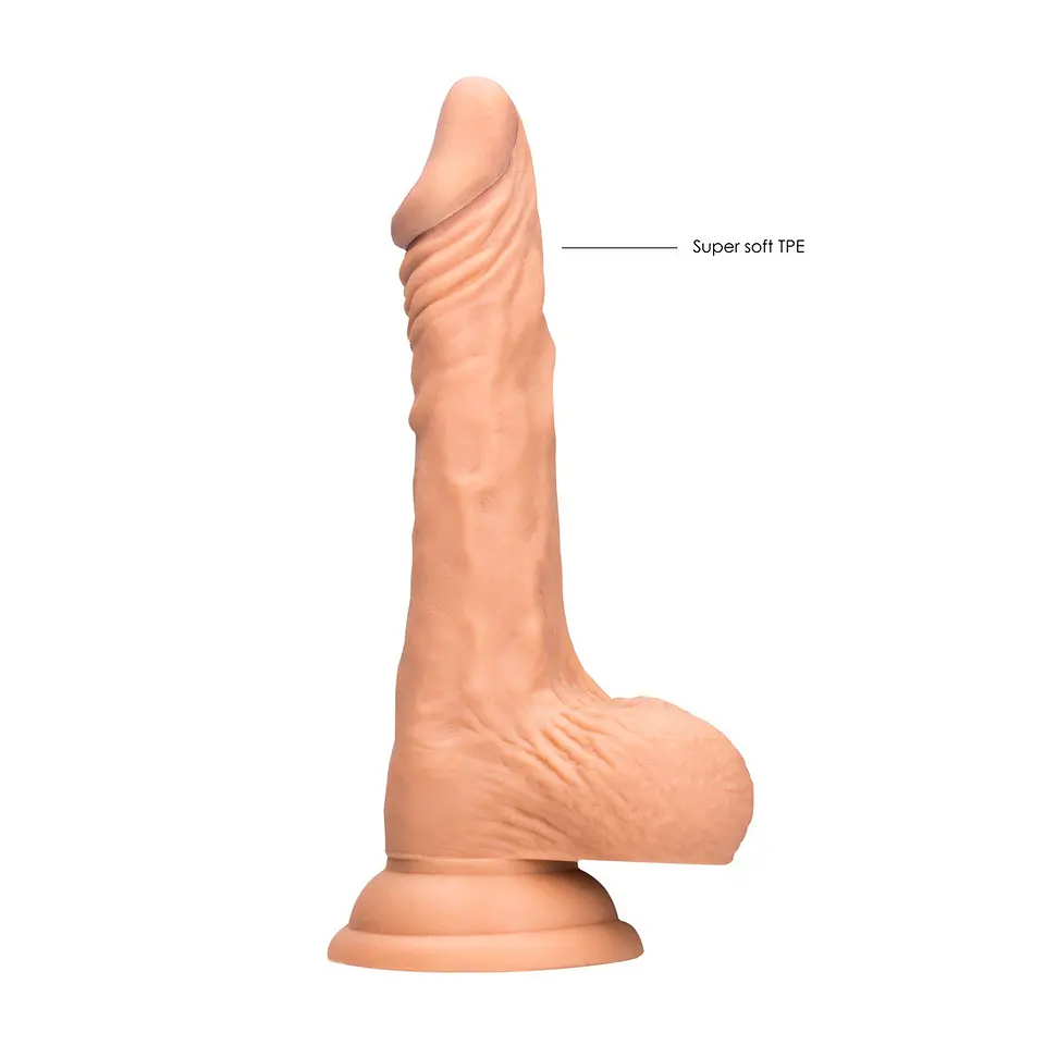 Dildo com Testículos 7 /17 CM Realrock 6