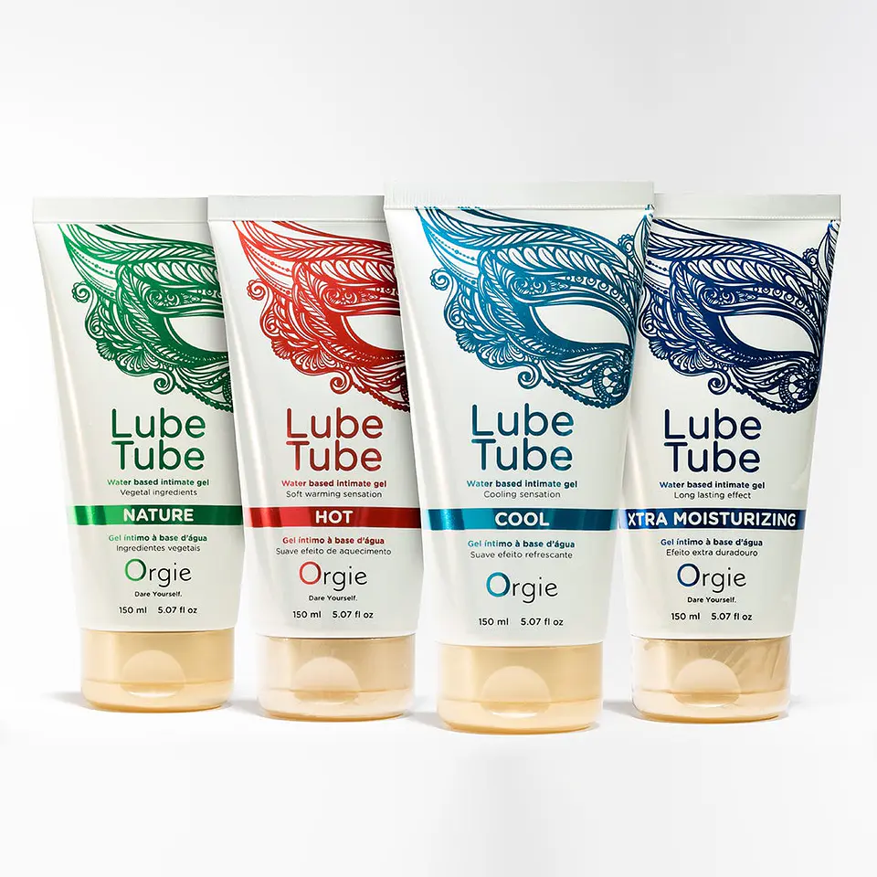Lubrificante à Base de Água com Efeito de Aquecimento Lube Tube 150ml Orgie 3
