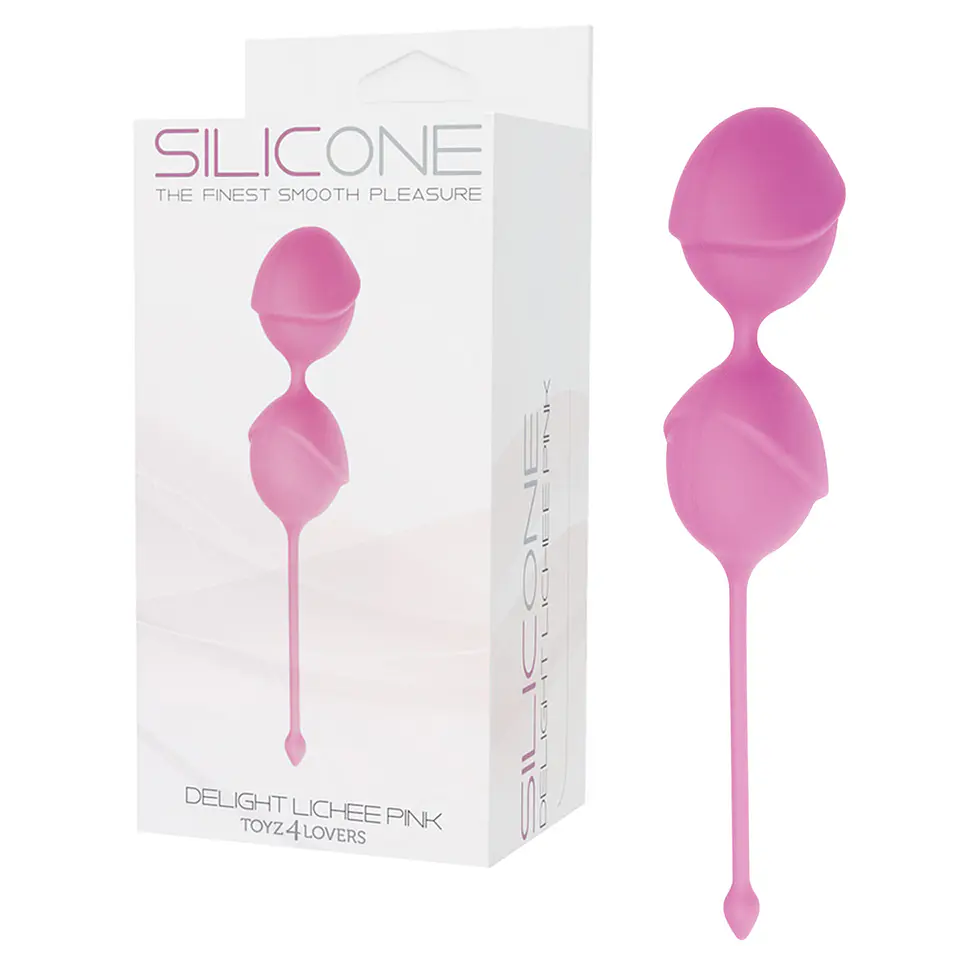 Bolas Estimuladoras Delight Lichee Rosa 2